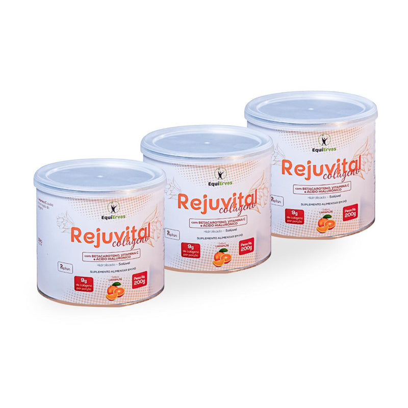 Kit Colágeno Rejuvital Laranja | Equiervas